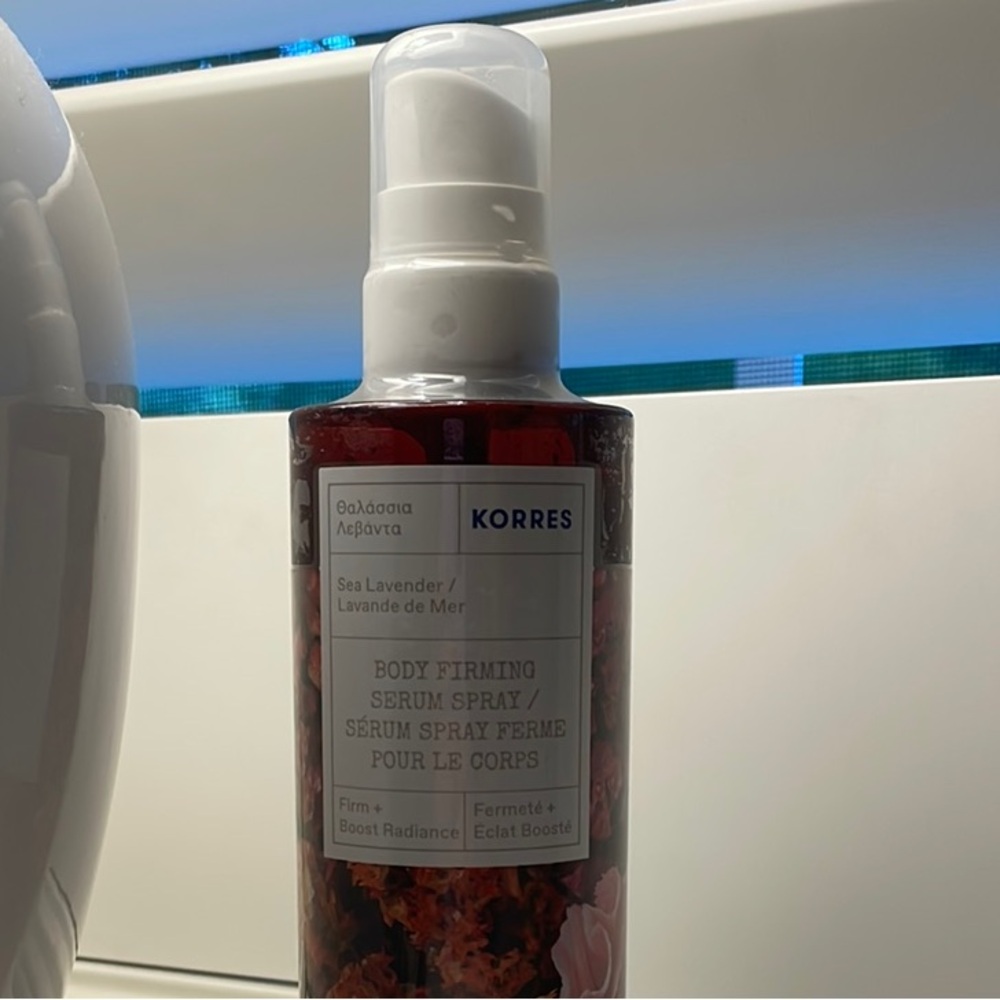 Korres body firming serum spray